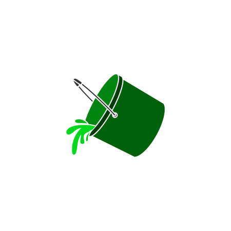 Paint drop icon design template vector illustrationのイラスト素材