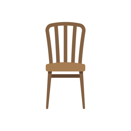 Chair icon design template vector isolated illustrationのイラスト素材