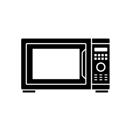 Microwave icon design template vector isolatedのイラスト素材