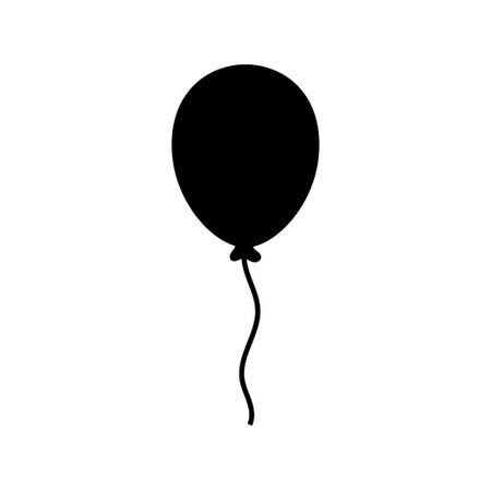 Balloon icon design template vector isolatedのイラスト素材