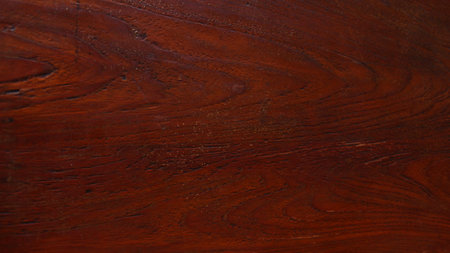 Wooden texture background surface with old natural pattern or old wood texture table top view.の写真素材