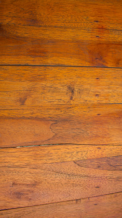 Close-Up of Natural Wood Grain Texture â High-Resolution Detailの写真素材