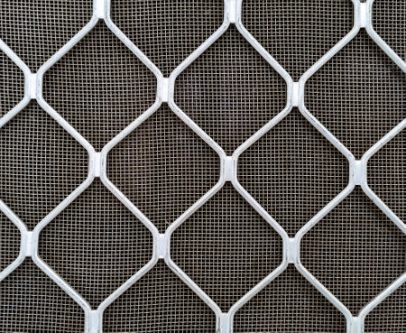 Metal grille background. Seamless pattern of metal grille.