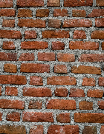 Old brick wall texture. Abstract background for design with copy space for text or image.