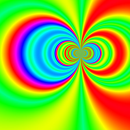 abstract background with a rainbow pattern in the form of spirals