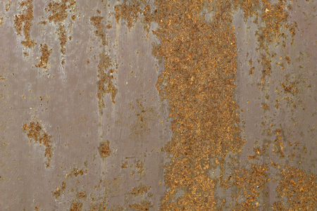 background, texture - old rusty flat surface of iron sheet
