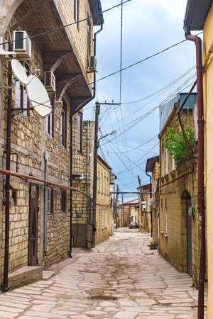 mahallas in Derbent, ancient streets of the historical center of the city, Dagestanの写真素材