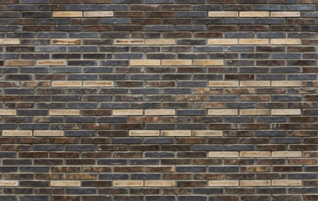 urban background - brick wall textureの写真素材