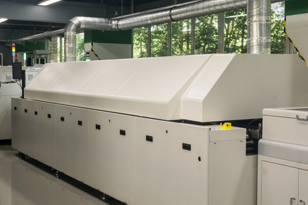 production line for printed circuit board, automatic chip mounter