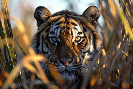 tiger among the reedsの素材