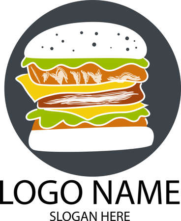 burger  vector. burger iconのイラスト素材