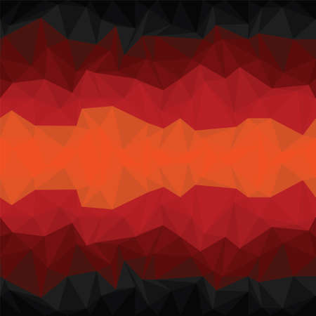 Red Mosaic Background. Abstract Vector Illustration.?のイラスト素材