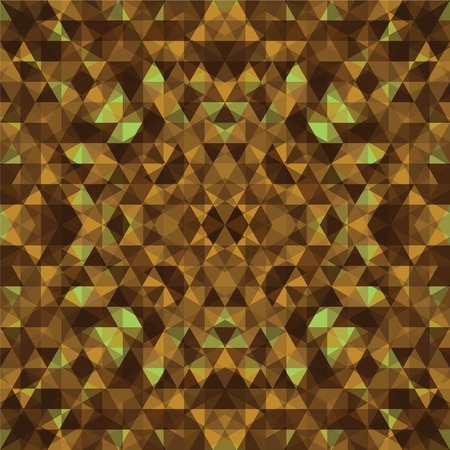 Triangular Mosaic Colorful Background. Abstract Vector Illustration.?のイラスト素材