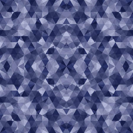 Triangular Mosaic Colorful Background. Abstract Vector Illustration.?