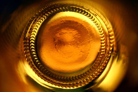 abstract beer bottleの写真素材