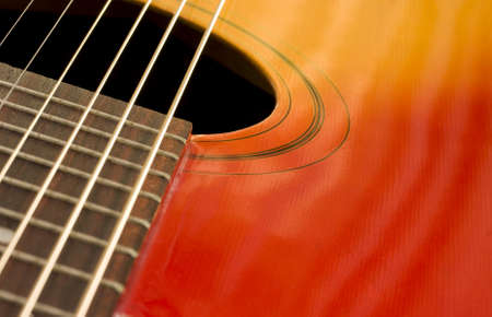 Guitar closeupの写真素材