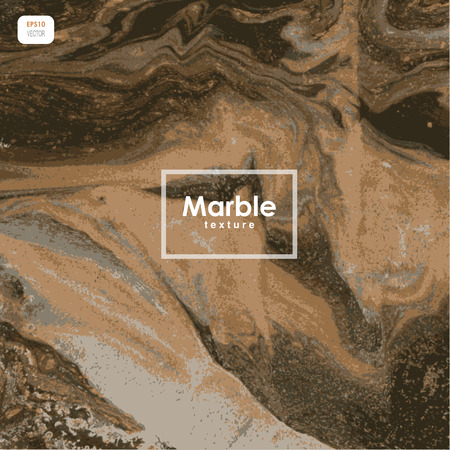 Abstract stone texture. Vector brown and orange marble background.のイラスト素材