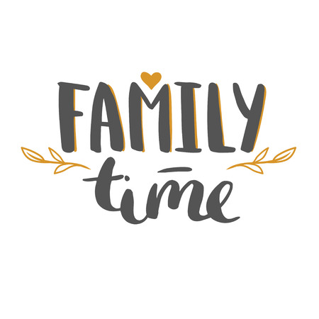 Family time.のイラスト素材