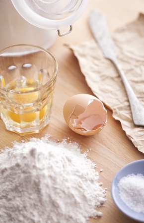 pasta ingredientsの写真素材