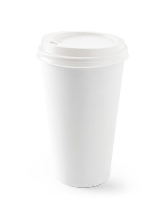 paper coffee cupの写真素材
