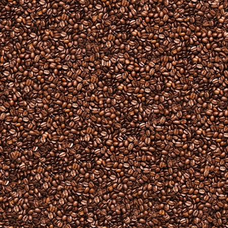 Seamless coffee beans background.の写真素材
