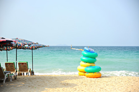 Rings on the beachの写真素材