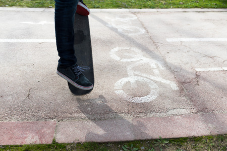 Doing Tricks on a Path for Bikes