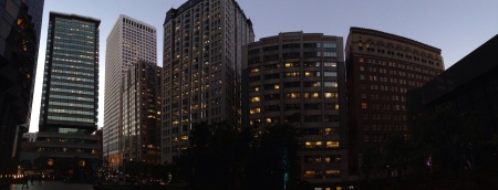 City skyline of building San Francisco の素材