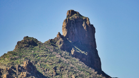 Gran canaria - the Roque Nublo, cloud rockの写真素材