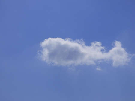 Blue sky with white clouds..