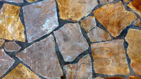 Background from yellow natural stones.