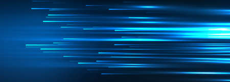 Technology banner background with connecting lines designのイラスト素材