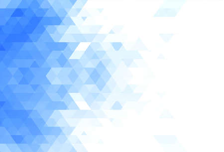 Abstract blue geometric shapes backgroundのイラスト素材