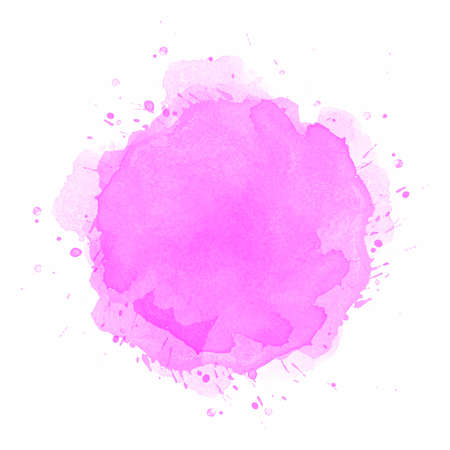 Abstract pink watercolor splash backgroundのイラスト素材