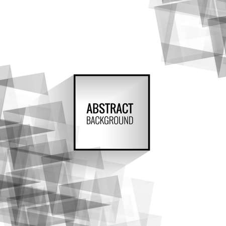 Modern grey polygon background vectorのイラスト素材