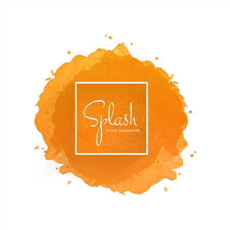 Elegant colorful splash watercolor backgroundのイラスト素材