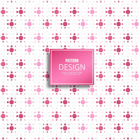 stylish pink pattern background