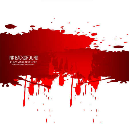 modern red ink backgroundのイラスト素材