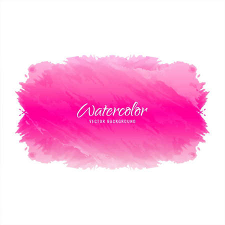 pink watercolor background designのイラスト素材