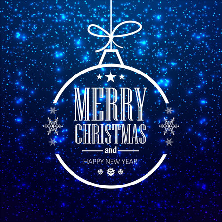 Modern Christmas backgroundのイラスト素材