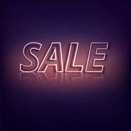 Abstract shiny sale text  backgroundのイラスト素材