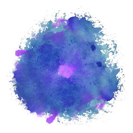 abstract blue watercolor textureのイラスト素材