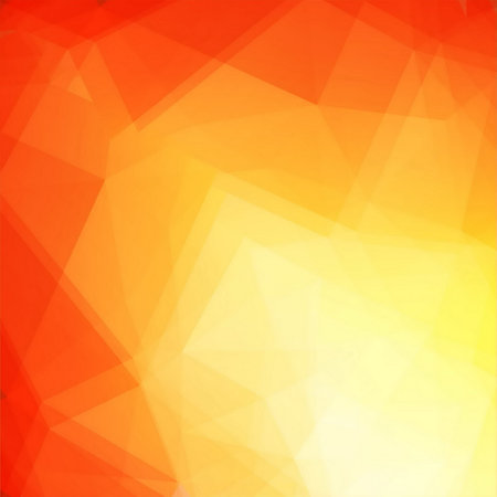 abstract orange polygonal backgroundのイラスト素材