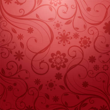 modern artistic floral backgroundのイラスト素材