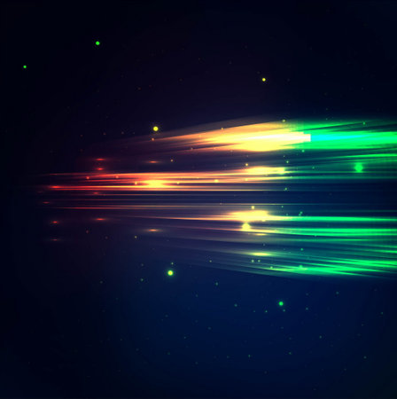 colorful shiny lights background elegant modern vector design illustration