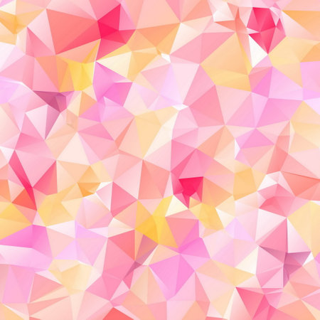 colorful polygonal backgroundのイラスト素材