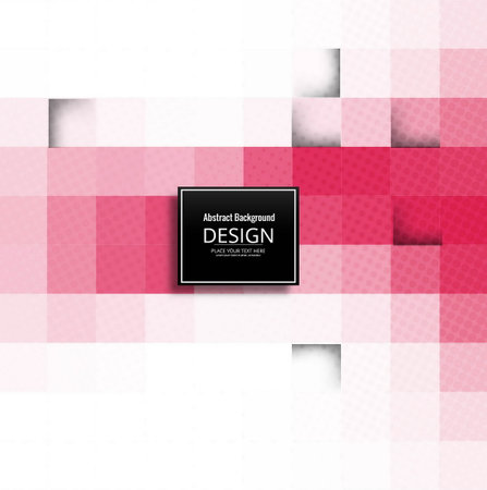 modern pink geometric backgroundのイラスト素材