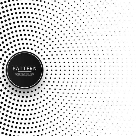 Circular halftone pattern backgroundのイラスト素材
