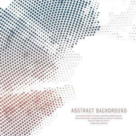 Modern colorful halftone backgroundのイラスト素材