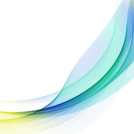 smooth colored wavy background vector design illustrationのイラスト素材
